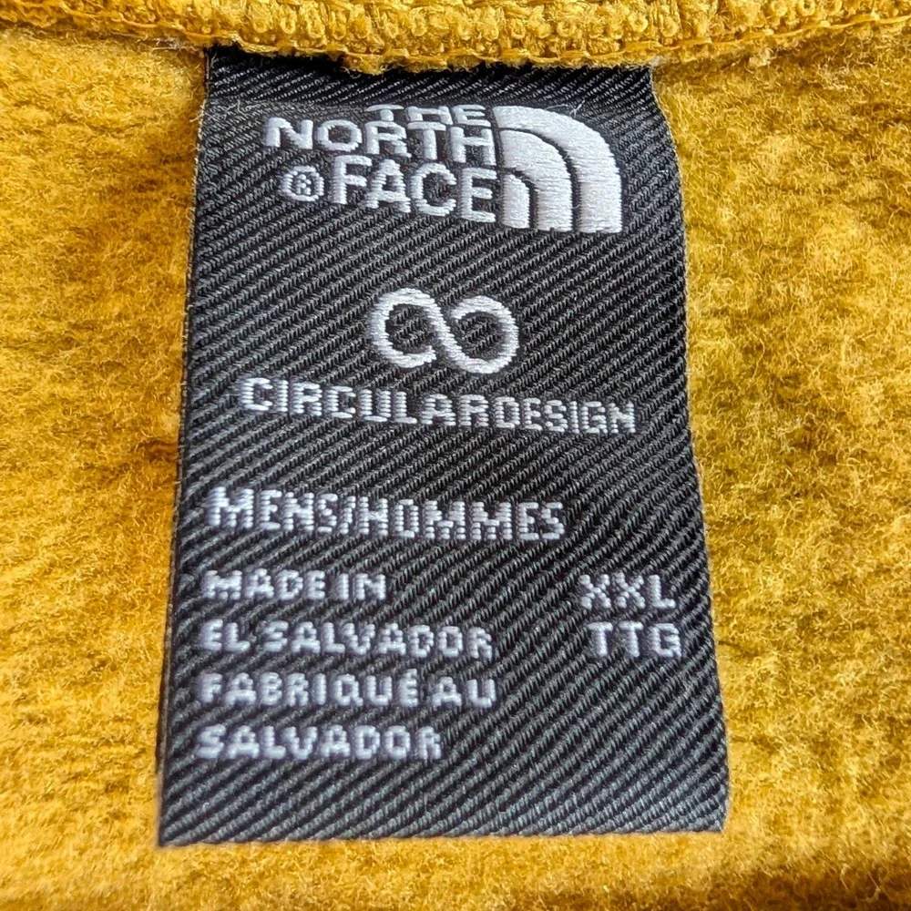 The North Face Mens‎ Heritage Patch Crewneck Sweatshirt Yellow XXL